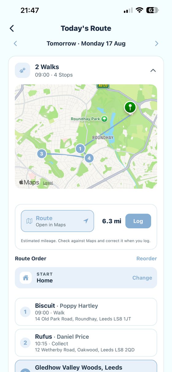 Route planning